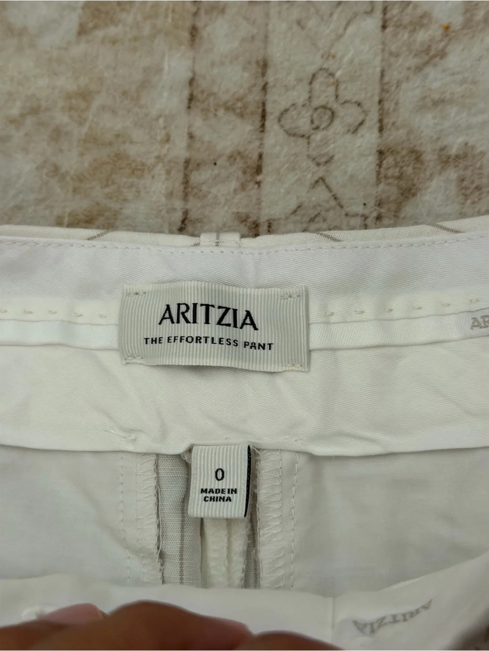 Aritzia The Effortless Pant CruiseLinen Tailored Linen Wide Leg Pants Size 0